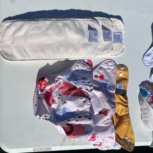 Cloth diapers Nora’s nursery